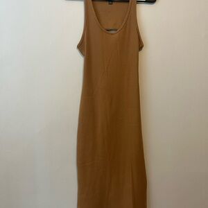 Wild Fable Tan Midi Dress